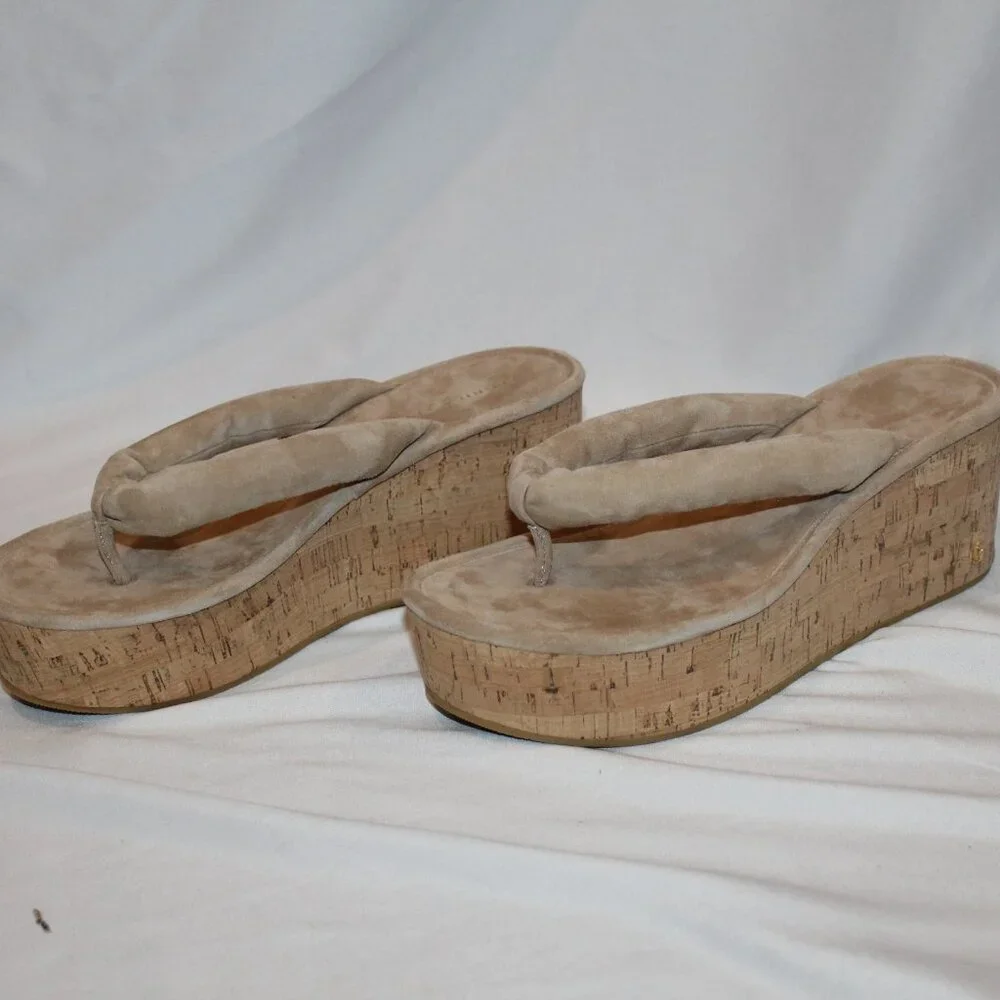 Veronica Beard cork platform